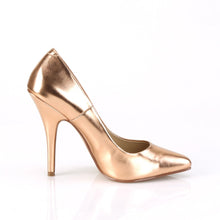 Load image into Gallery viewer, SEDUCE-420 Sexy Shoe 5&quot; Heel Rose Gold Metallic Fetish Shoe