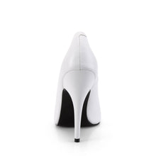 Load image into Gallery viewer, SEDUCE-420 Pleaser Sexy Shoes 5 Inch Heel White Fetish Shoes