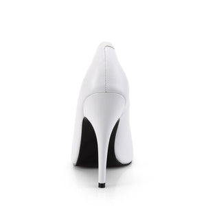 SEDUCE-420 Pleaser Sexy Shoes 5 Inch Heel White Fetish Shoes