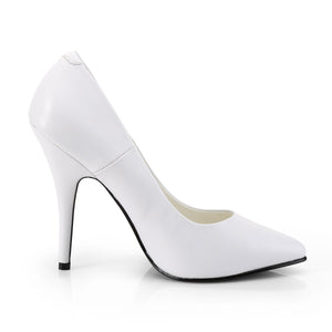 SEDUCE-420 Pleaser Sexy Shoes 5 Inch Heel White Fetish Shoes