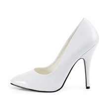 Load image into Gallery viewer, SEDUCE-420 Sexy Shoes 5&quot; Heel White Patent Fetish Footwear