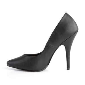 SEDUCE-420V Pleaser Sexy Shoe 5 Inch Heel Black Fetish Shoe