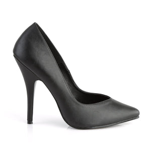 SEDUCE-420V Pleaser Sexy Shoe 5 Inch Heel Black Fetish Shoe