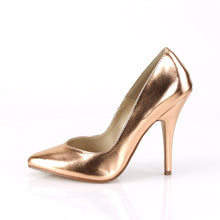 Load image into Gallery viewer, SEDUCE-420V Sexy Shoes 5 Inch Rose Gold Metallic Fetish Heel