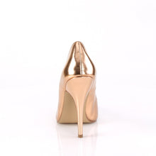 Load image into Gallery viewer, SEDUCE-420V Sexy Shoes 5 Inch Rose Gold Metallic Fetish Heel