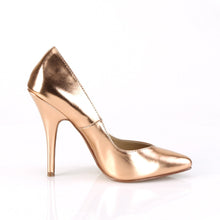 Load image into Gallery viewer, SEDUCE-420V Sexy Shoes 5 Inch Rose Gold Metallic Fetish Heel