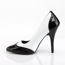 Load image into Gallery viewer, SEDUCE-425 Sexy Shoes 5&quot; Heel Black White Fetish Footwear