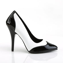 Load image into Gallery viewer, SEDUCE-425 Sexy Shoes 5&quot; Heel Black White Fetish Footwear