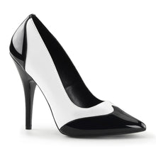 Load image into Gallery viewer, SEDUCE-425 Sexy Shoes 5&quot; Heel Black White Fetish Footwear