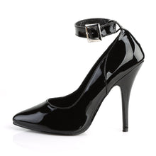 Load image into Gallery viewer, SEDUCE-431 Sexy Shoes 5&quot; Heel Black Patent Fetish Footwear