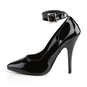 SEDUCE-431 Sexy Shoes 5" Heel Black Patent Fetish Footwear