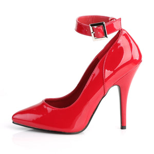 SEDUCE-431 Pleaser Sexy Shoe 5 Inch Heel Red Fetish Footwear