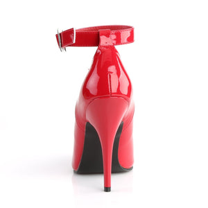 SEDUCE-431 Pleaser Sexy Shoe 5 Inch Heel Red Fetish Footwear