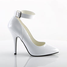 Load image into Gallery viewer, SEDUCE-431 Sexy Shoes 5&quot; Heel White Patent Fetish Footwear