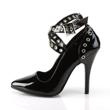 Load image into Gallery viewer, SEDUCE-443 Sexy Shoes 5&quot; Heel Black Patent Fetish Footwear