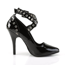 Load image into Gallery viewer, SEDUCE-443 Sexy Shoes 5&quot; Heel Black Patent Fetish Footwear