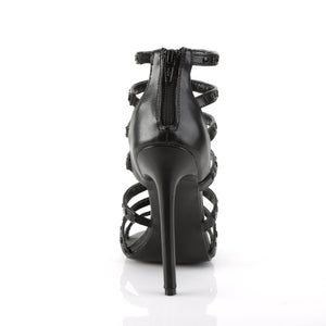 SEXY-15 Pleaser Shoes 5 Inch Heel Black Fetish Footwear