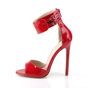 SEXY-19 Pleaser Shoes 5 Inch Heel Red Fetish Footwear