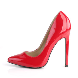 SEXY-20 Pleaser Shoes 5 Inch Heel Red Fetish Footwear