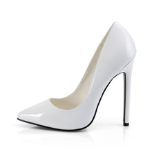 Load image into Gallery viewer, SEXY-20 Pleaser Shoes 5&quot; Heel White Patent Fetish Footwear