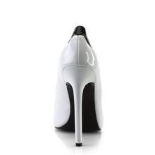 Load image into Gallery viewer, SEXY-22 Pleaser Shoes 5&quot; Heel White &amp; Black Fetish Footwear