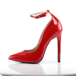 SEXY-23 Pleaser Shoes 5 Inch Heel Red Fetish Footwear