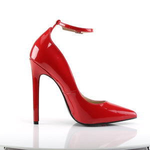 SEXY-23 Pleaser Shoes 5 Inch Heel Red Fetish Footwear