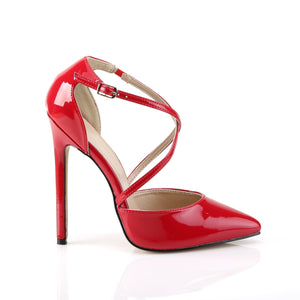 SEXY-26 Pleaser Shoes 5 Inch Heel Red Fetish Footwear