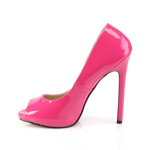 SEXY-42 Pleaser Shoe 5" Heel Hot Pink Patent Fetish Footwear