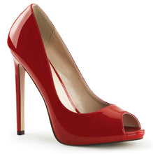 Load image into Gallery viewer, SEXY-42 Pleaser Shoes 5 Inch Heel Red Fetish Footwear