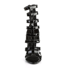 Load image into Gallery viewer, SEXY-52 Pleaser Shoes 5&quot; Heel Black Patent Fetish Footwear