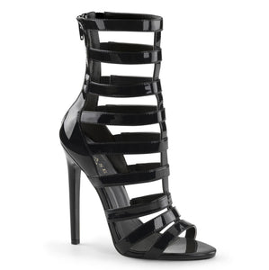 SEXY-52 Pleaser Shoes 5" Heel Black Patent Fetish Footwear