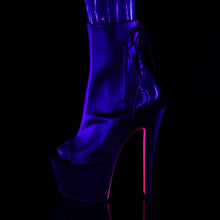 Load image into Gallery viewer, SKY-1018TT Pleaser 7 Inch Heel Black Pole Dancing Platforms