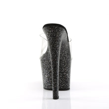 Load image into Gallery viewer, SKY-301MG 7 Inch Heel Clear and Black Pole Dancing Platforms