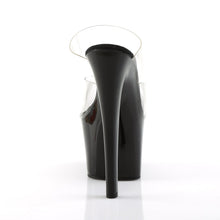 Load image into Gallery viewer, SKY-302 7&quot; Heel Clear and Black Pole Dancing Platforms