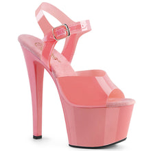 Load image into Gallery viewer, SKY-308N Pleaser 7&quot; Heel Baby Pink Pole Dancing Platforms