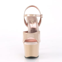 Load image into Gallery viewer, SKY-309TT 7&quot; Heel Nude Rose Gold Pole Dancing Platforms