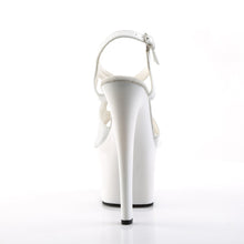 Load image into Gallery viewer, SKY-330 Pleaser 7&quot; Heel White Patent Pole Dancing Platforms