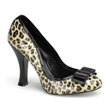 Load image into Gallery viewer, SMITTEN-01 Sexy 4&quot; Heel Tan (Cheetah Print) Fetish Footwear