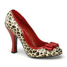 Load image into Gallery viewer, SMITTEN-01 Sexy 4&quot; Heel Tan (Cheetah Print) Fetish Footwear