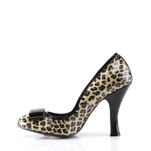 Load image into Gallery viewer, SMITTEN-01 Sexy 4&quot; Heel Tan (Cheetah Print) Fetish Footwear