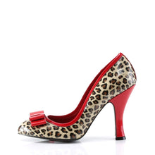 Load image into Gallery viewer, SMITTEN-01 Sexy 4&quot; Heel Tan (Cheetah Print) Fetish Footwear