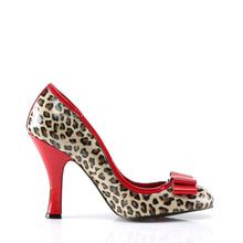 Load image into Gallery viewer, SMITTEN-01 Sexy 4&quot; Heel Tan (Cheetah Print) Fetish Footwear