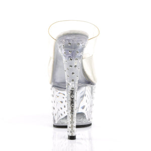 STARDUST-702 Pleaser 7" Heel Clear Pole Dancing Platforms