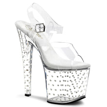 Load image into Gallery viewer, STARDUST-758 Pleaser 7.5&quot; Heel Clear Pole Dancing Platforms