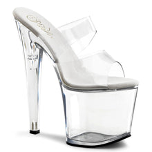 Load image into Gallery viewer, TABOO-702 Pleaser 7.5 Inch Heel Clear Pole Dancing Platforms