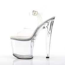 Load image into Gallery viewer, TABOO-708 Pleaser 7.5 Inch Heel Clear Pole Dancing Platforms