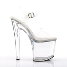 Load image into Gallery viewer, TABOO-708 Pleaser 7.5 Inch Heel Clear Pole Dancing Platforms