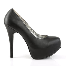 Load image into Gallery viewer, TEEZE-06W Pleaser Pink Label 6 Inch Heel Black Platform Shoe