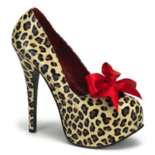 Load image into Gallery viewer, TEEZE-12 Hidden Platform 6&quot; Heel Cheetah Print Pu Sexy Shoes